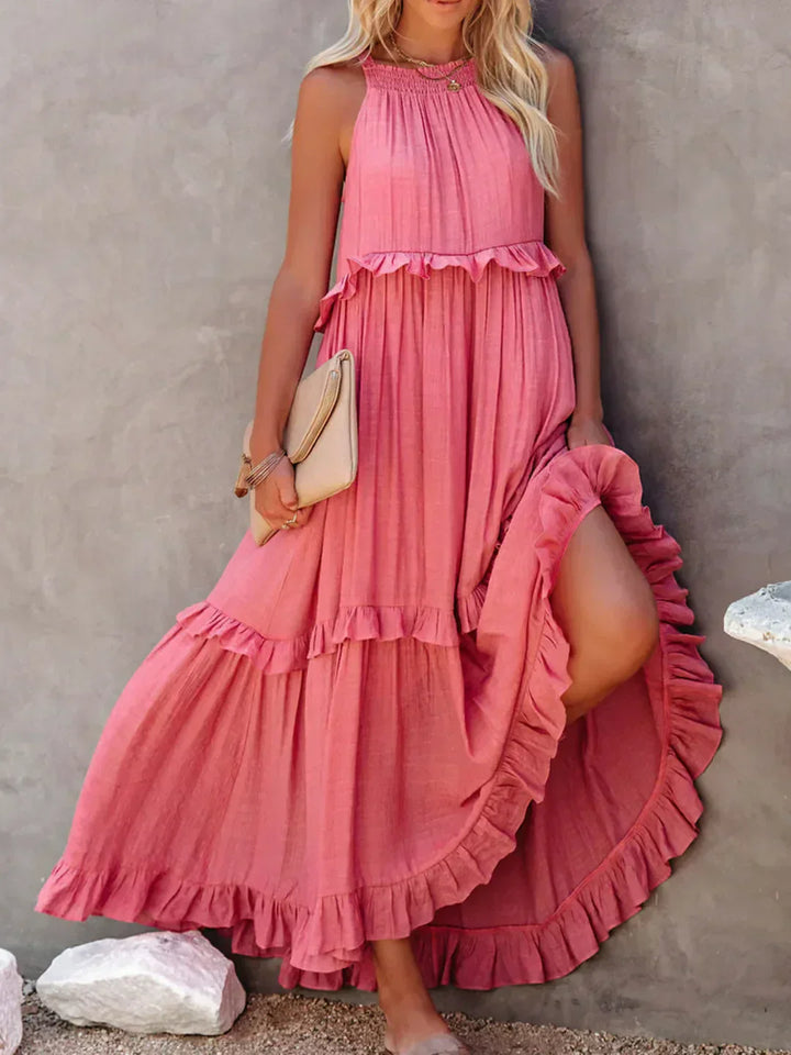 Landry - Ärmelloses Kleid mit stilvollen Rüschen