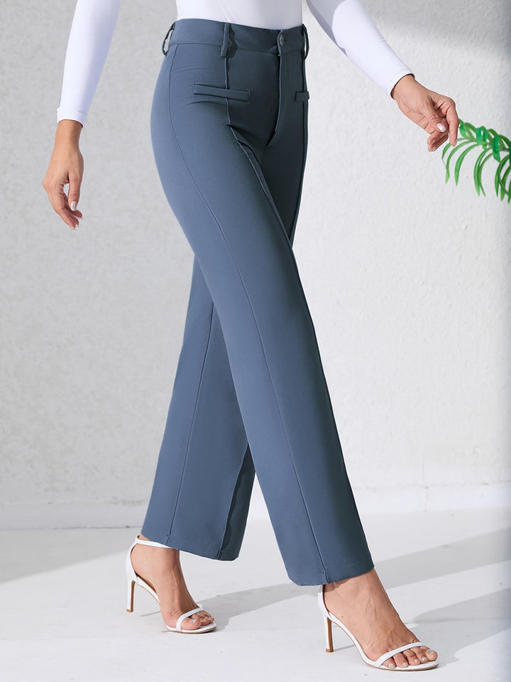MAYLORA – Premium High Waist Hose mit weitem Bein