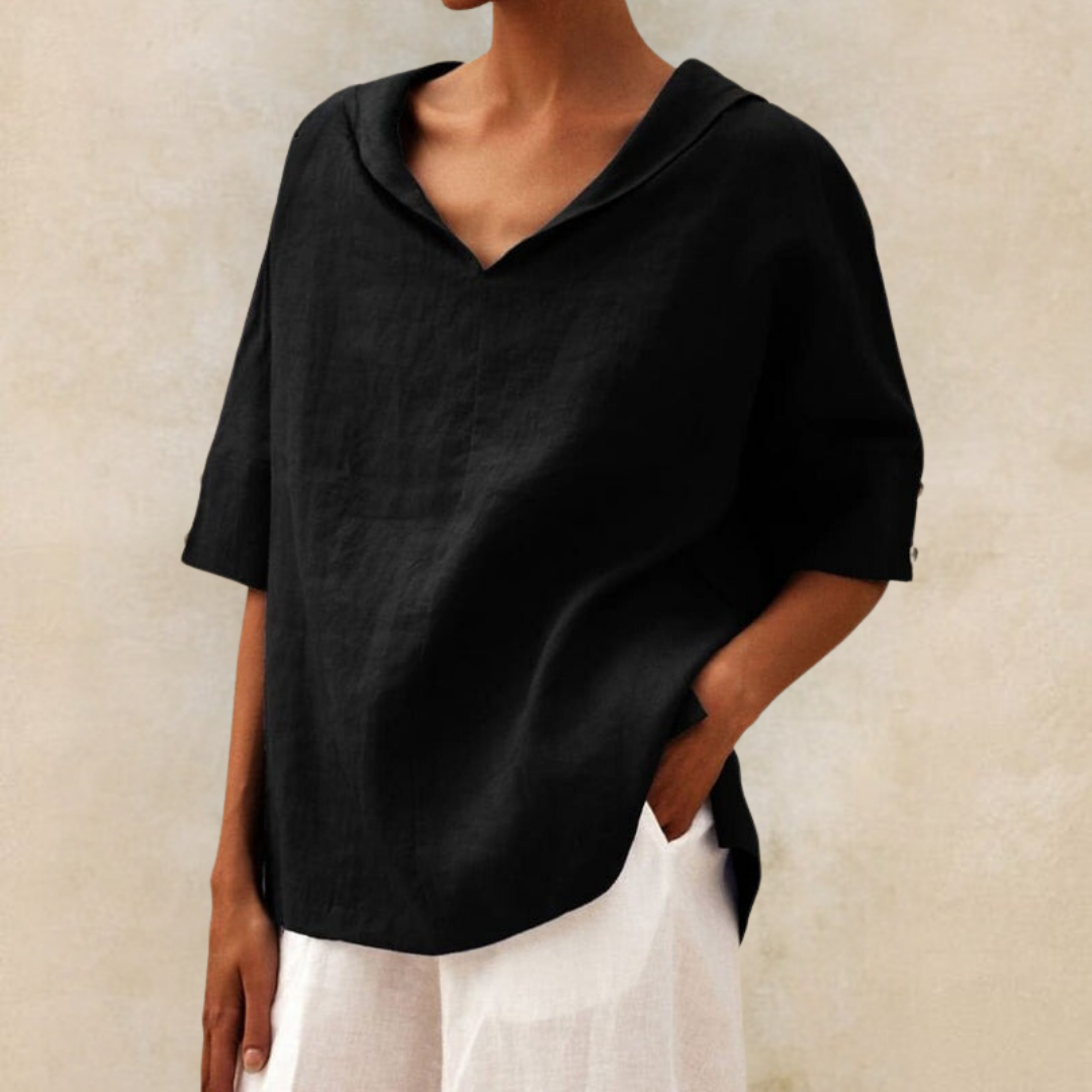 Lhinee™ - Bequeme Freizeitbluse mit lockerer Passform