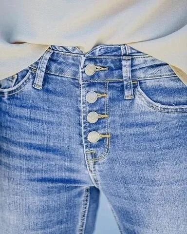 MAYLORA - Hochtaillierte Jeans