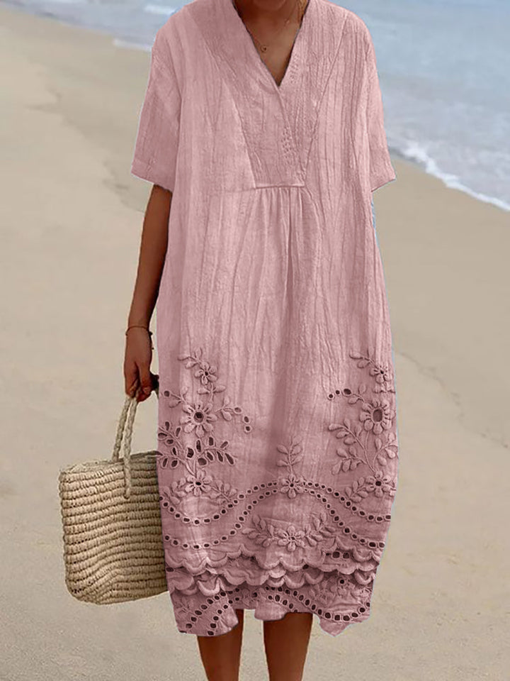 MAYLORA - Sommerliches Bedrucktes Kleid