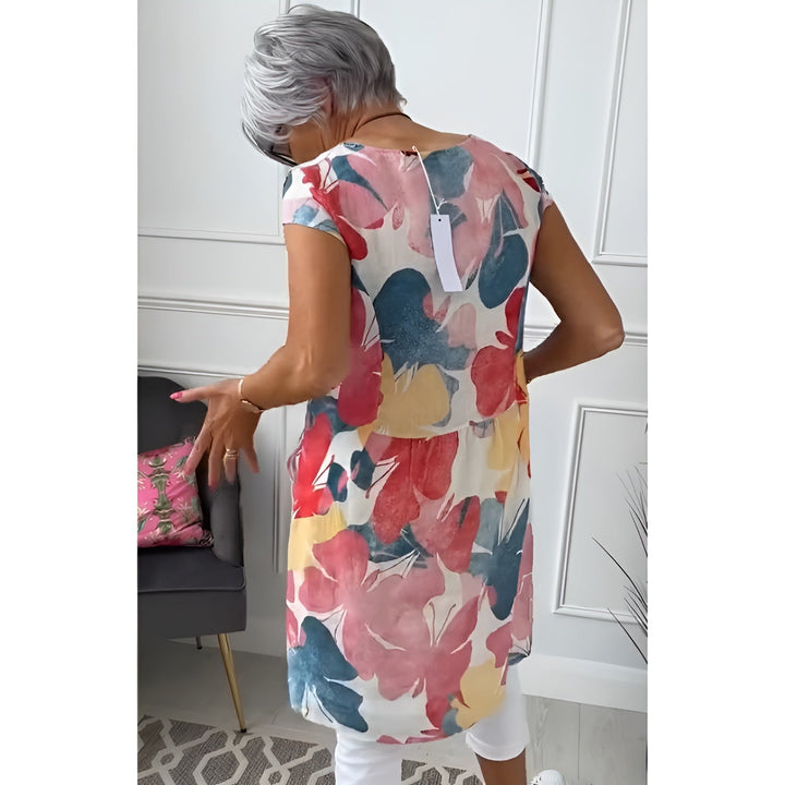MAYLORA™ | Legere Tunika mit Blumenmuster