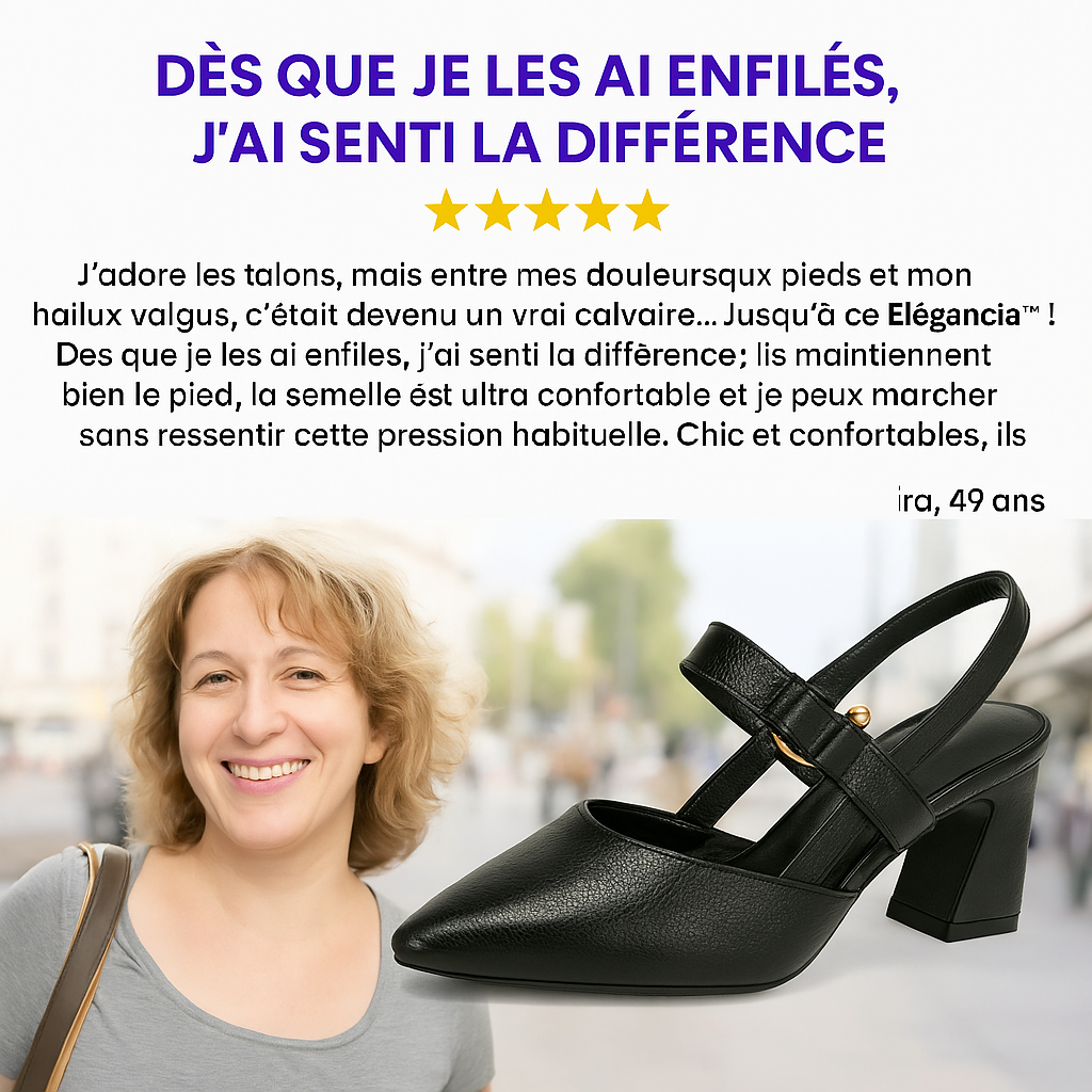 Élégancia™ – Damen High Heels mit orthopädischem Komfort