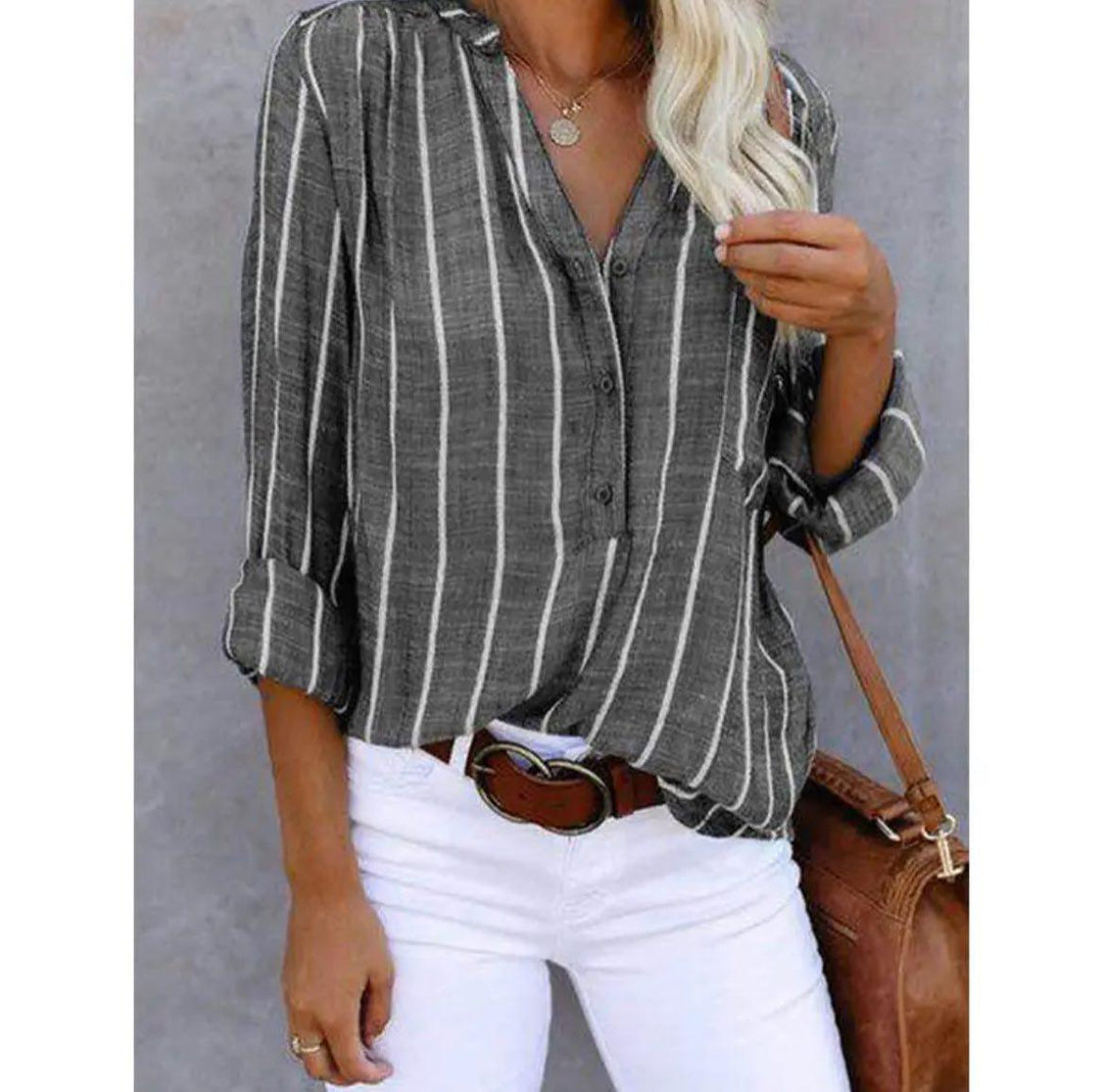 Giana™ - Legere Gestreifte Bluse