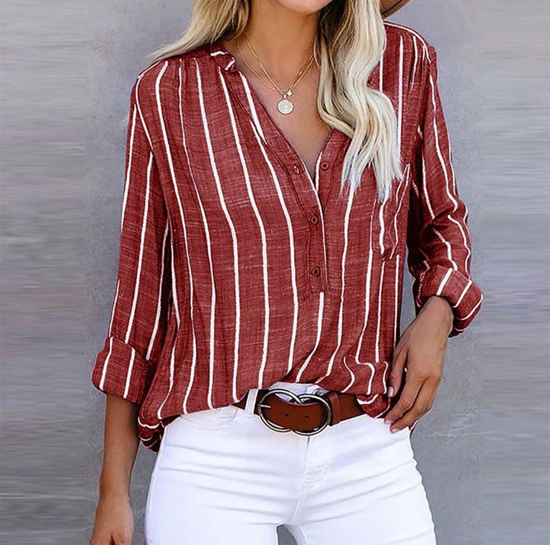 Giana™ - Legere Gestreifte Bluse
