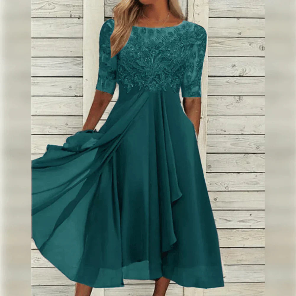 MAYLORA™ | Elegantes Chiffon Kleid
