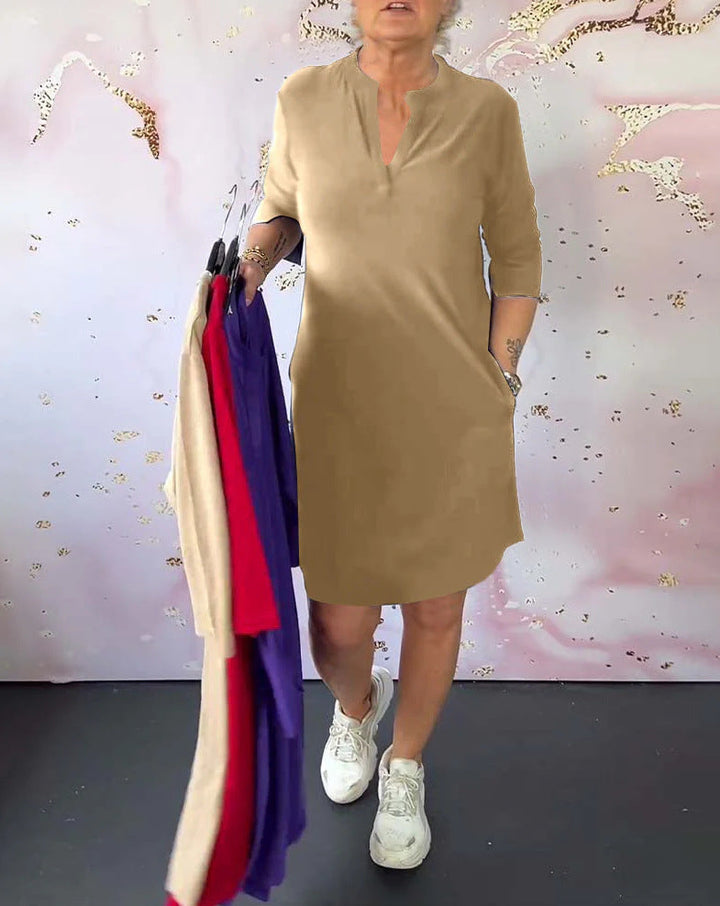 MAYLORA™ | Entspanntes Polo-Kleid für den Alltag