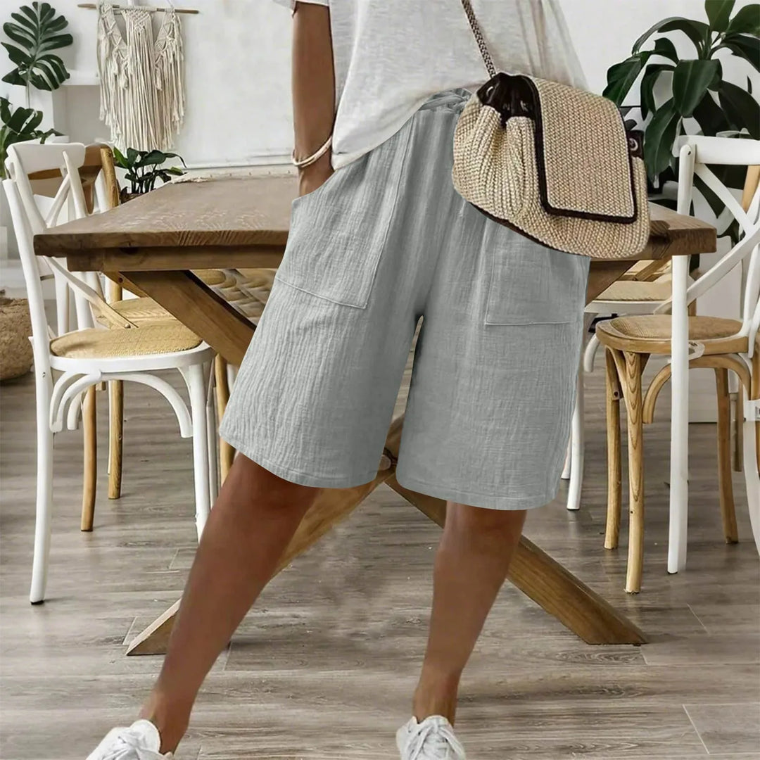 MAYLORA – Sommer-Shorts aus Leinen & Baumwolle