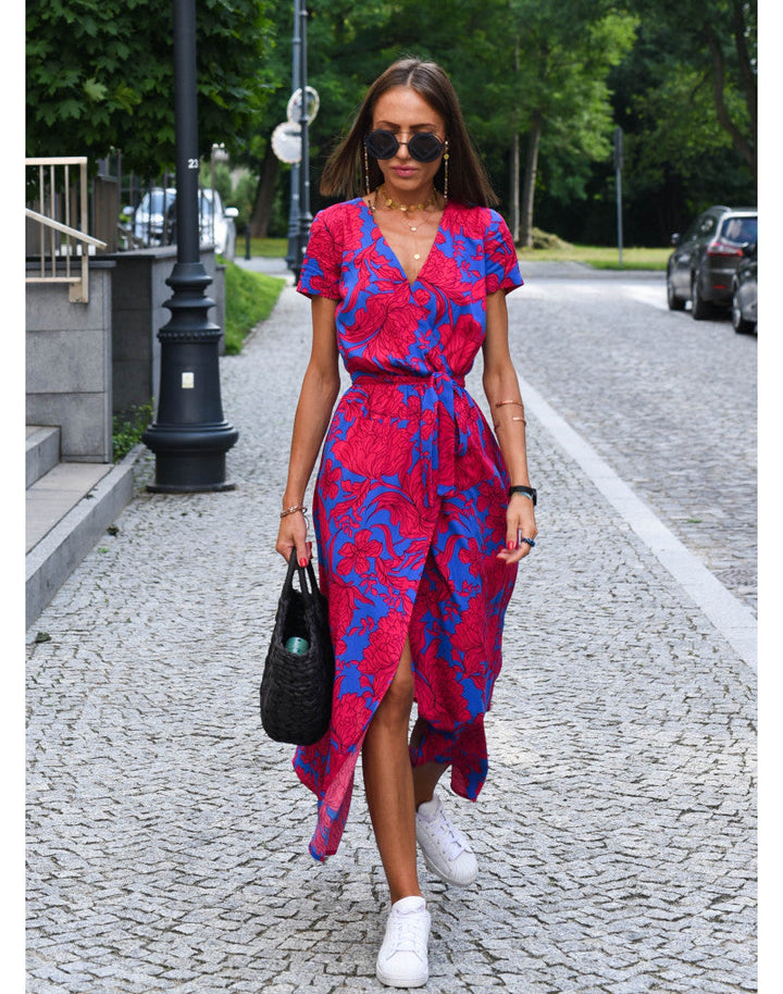 MAYLORA™ | Stilvolles Wickelkleid für den Sommer