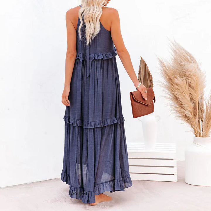 Landry - Ärmelloses Kleid mit stilvollen Rüschen