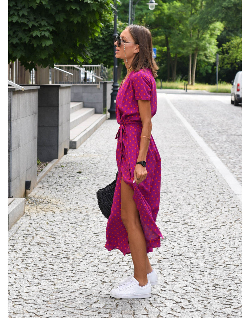 MAYLORA™ | Stilvolles Wickelkleid für den Sommer