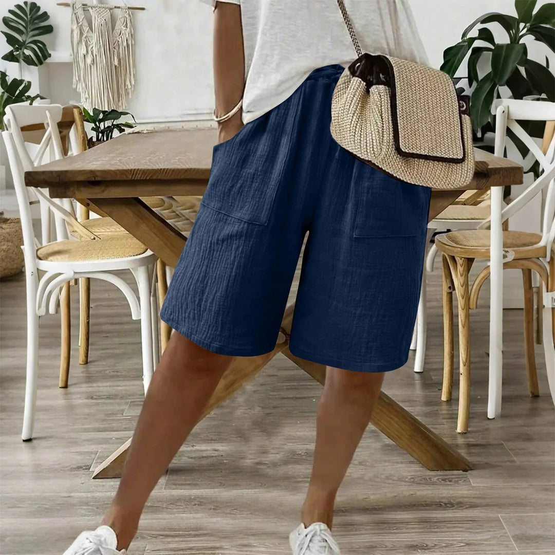 MAYLORA – Sommer-Shorts aus Leinen & Baumwolle