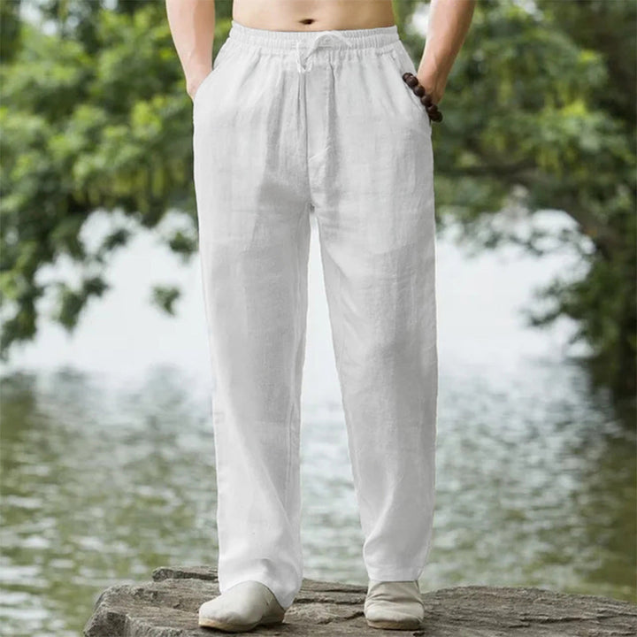 MAYLORA – Sommerliche Leinenhose mit entspannter Silhouette
