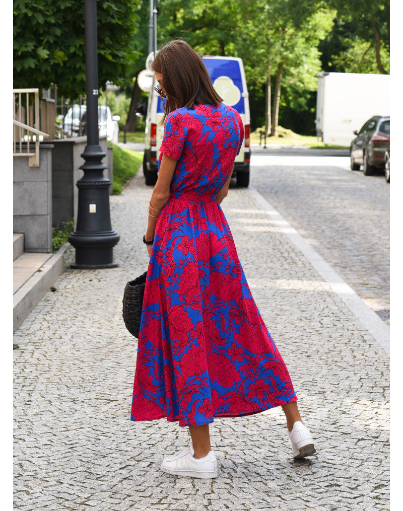 MAYLORA™ | Stilvolles Wickelkleid für den Sommer