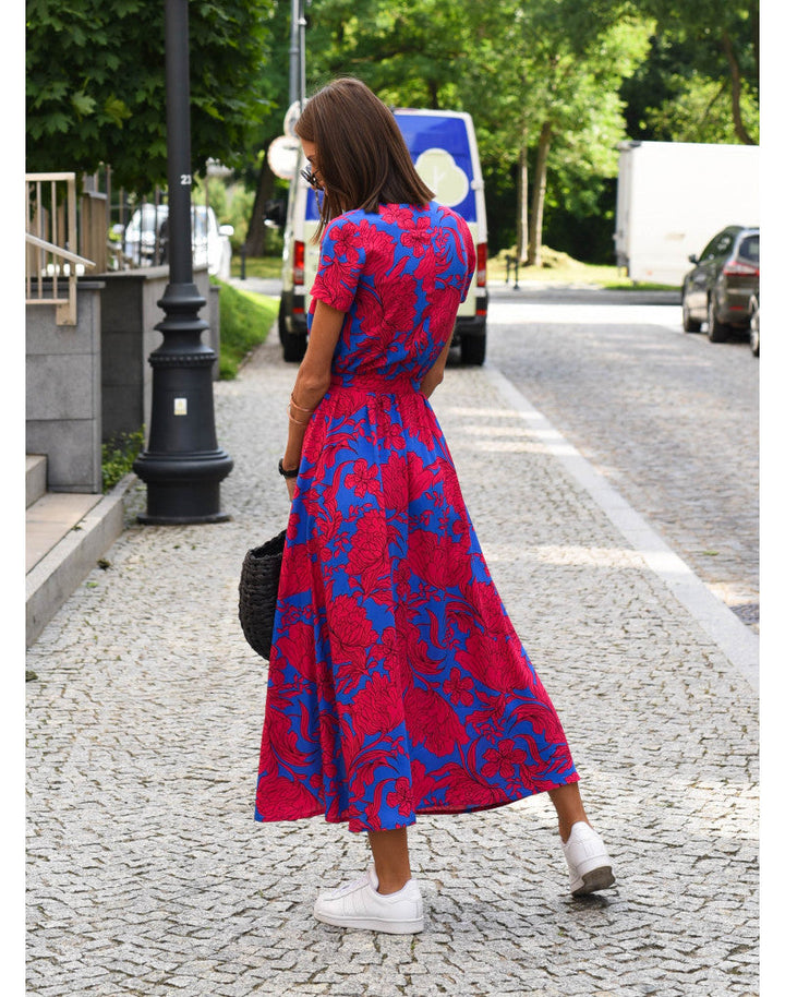 MAYLORA™ | Stilvolles Wickelkleid für den Sommer
