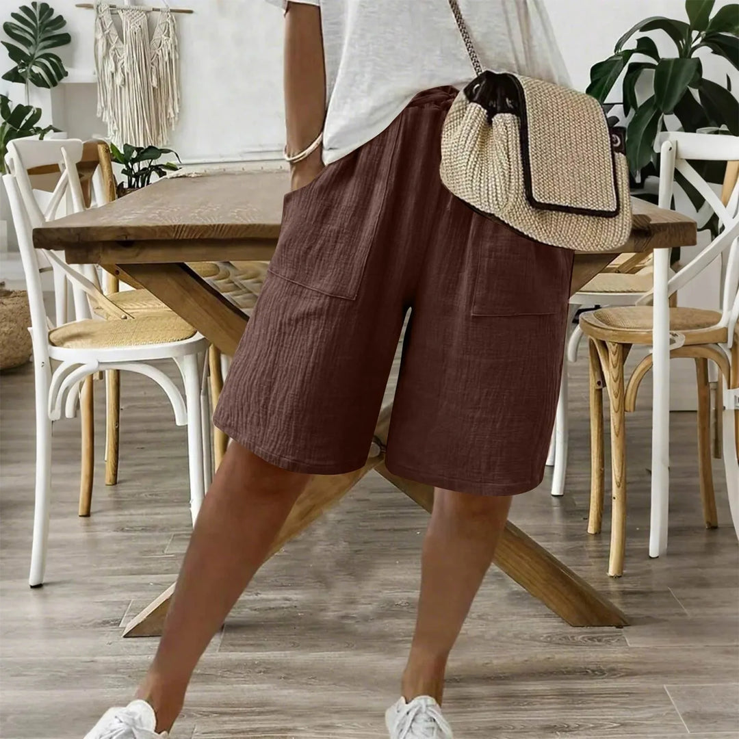 MAYLORA – Sommer-Shorts aus Leinen & Baumwolle