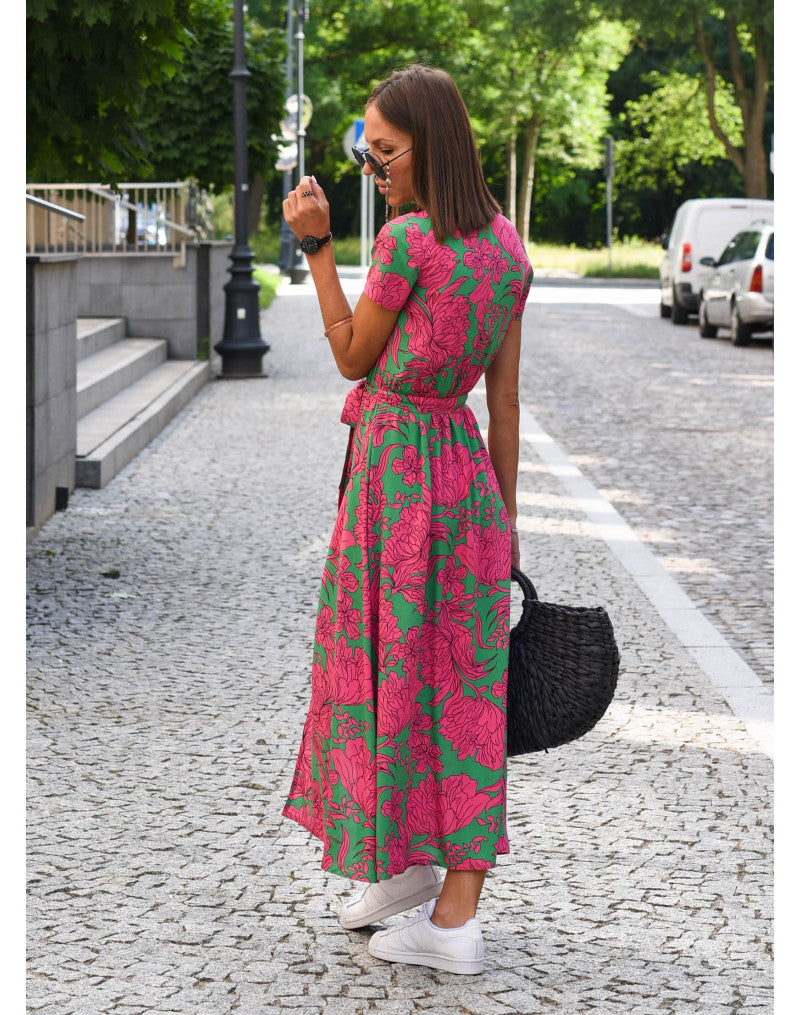 MAYLORA™ | Stilvolles Wickelkleid für den Sommer