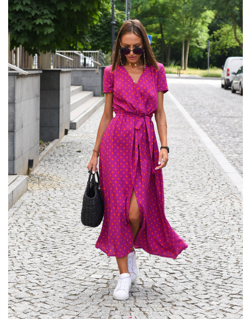 MAYLORA™ | Stilvolles Wickelkleid für den Sommer