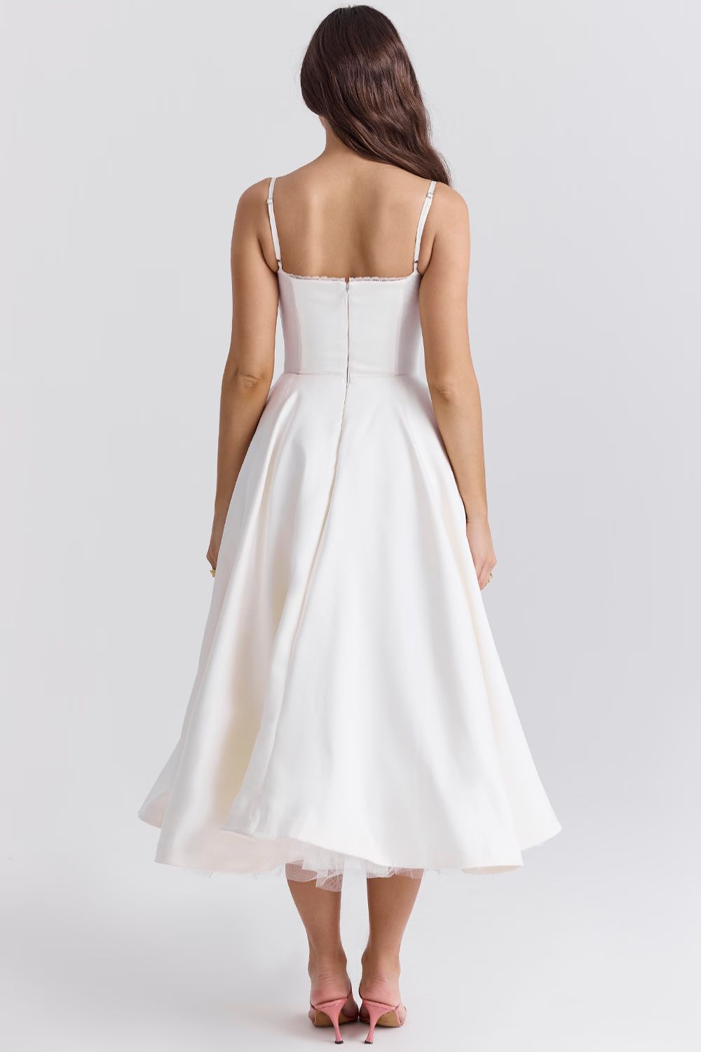 Minerva - Elegantes Spaghetti-Trägerkleid für kleine Prinzessinnen