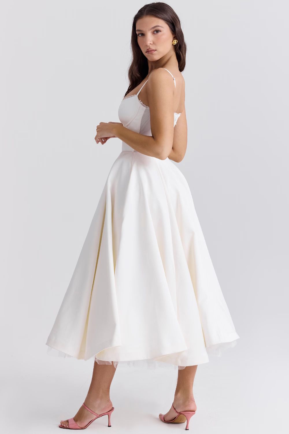Minerva - Elegantes Spaghetti-Trägerkleid für kleine Prinzessinnen