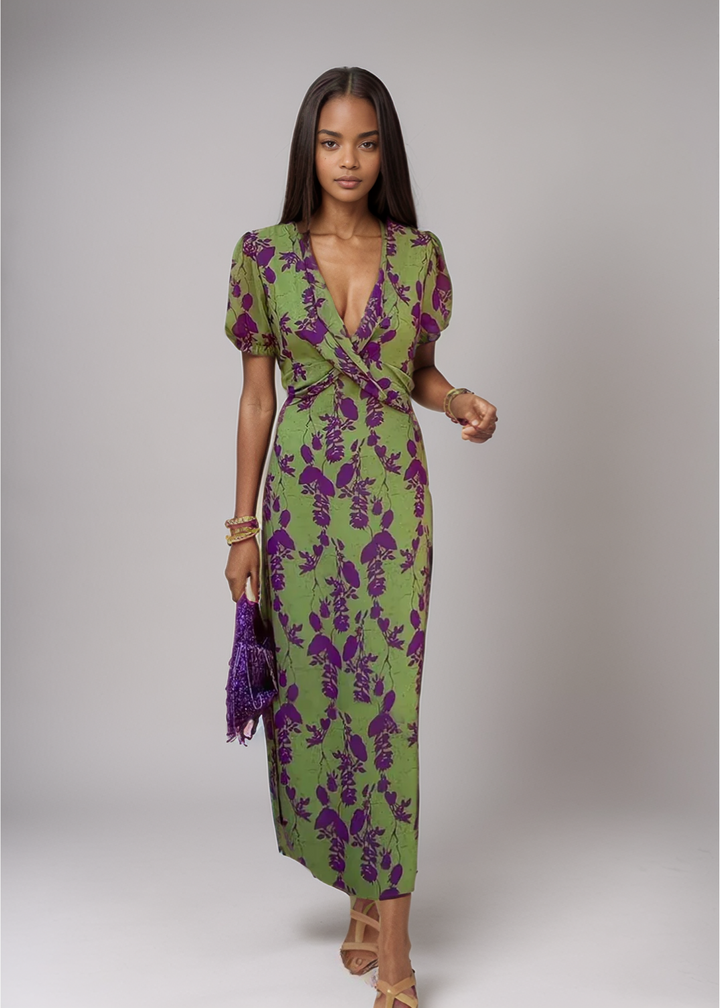 MAYLORA™ | Bohemian-Style Wrap Dress