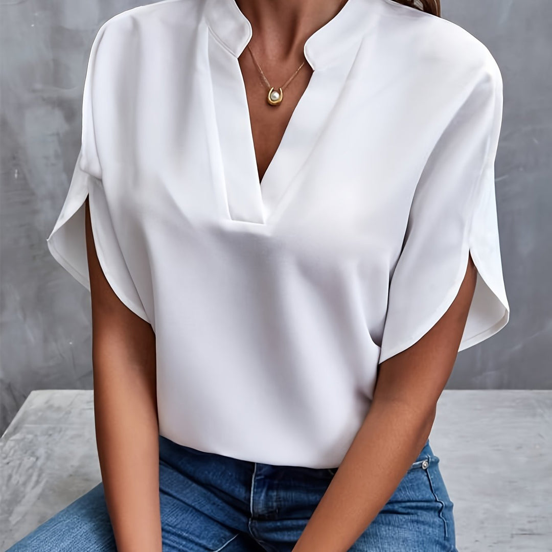 Mina™ - Elegante und Luxuriöse Damenbluse