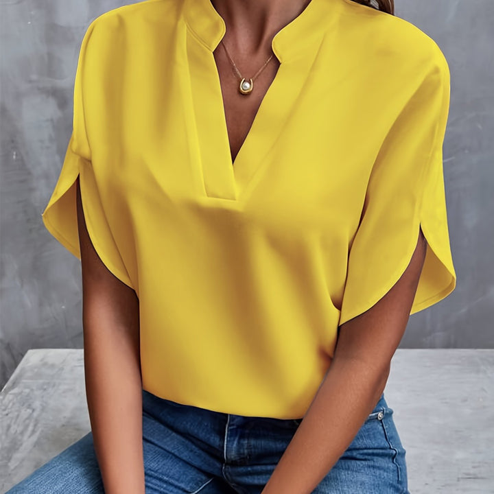 Mina™ - Elegante und Luxuriöse Damenbluse