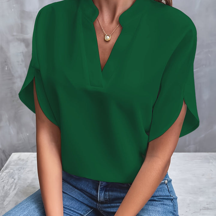 Mina™ - Elegante und Luxuriöse Damenbluse