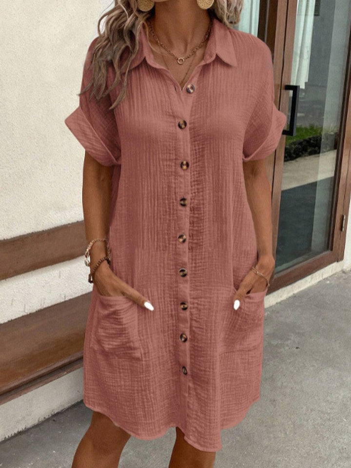 Aria - Klassisches Polo-Kleid im Casual-Stil