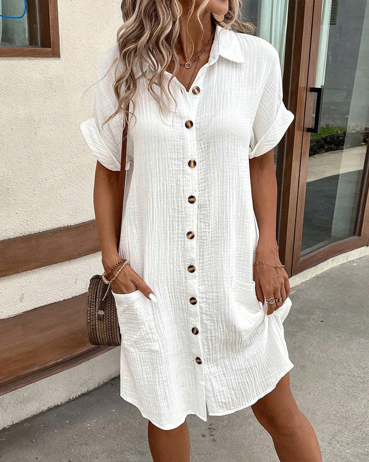 Aria - Klassisches Polo-Kleid im Casual-Stil