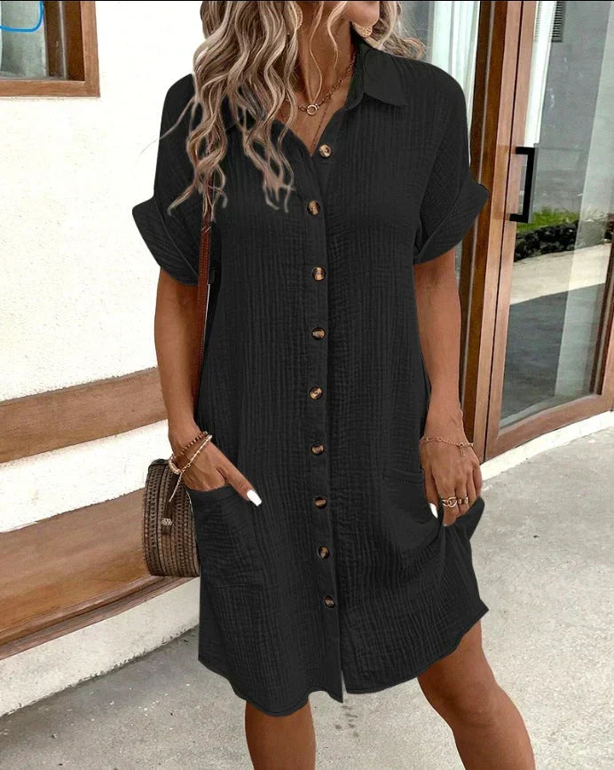 Aria - Klassisches Polo-Kleid im Casual-Stil