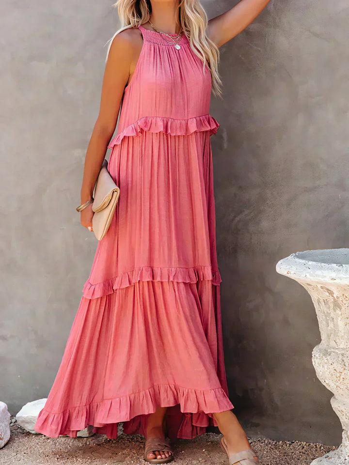 Landry - Ärmelloses Kleid mit stilvollen Rüschen
