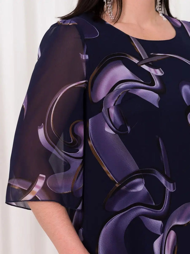 Harper | Plus Size Tourbillon Dress