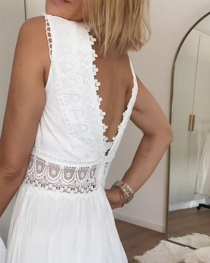 Jolene - Stilvolles, Fließendes Boho-Kleid