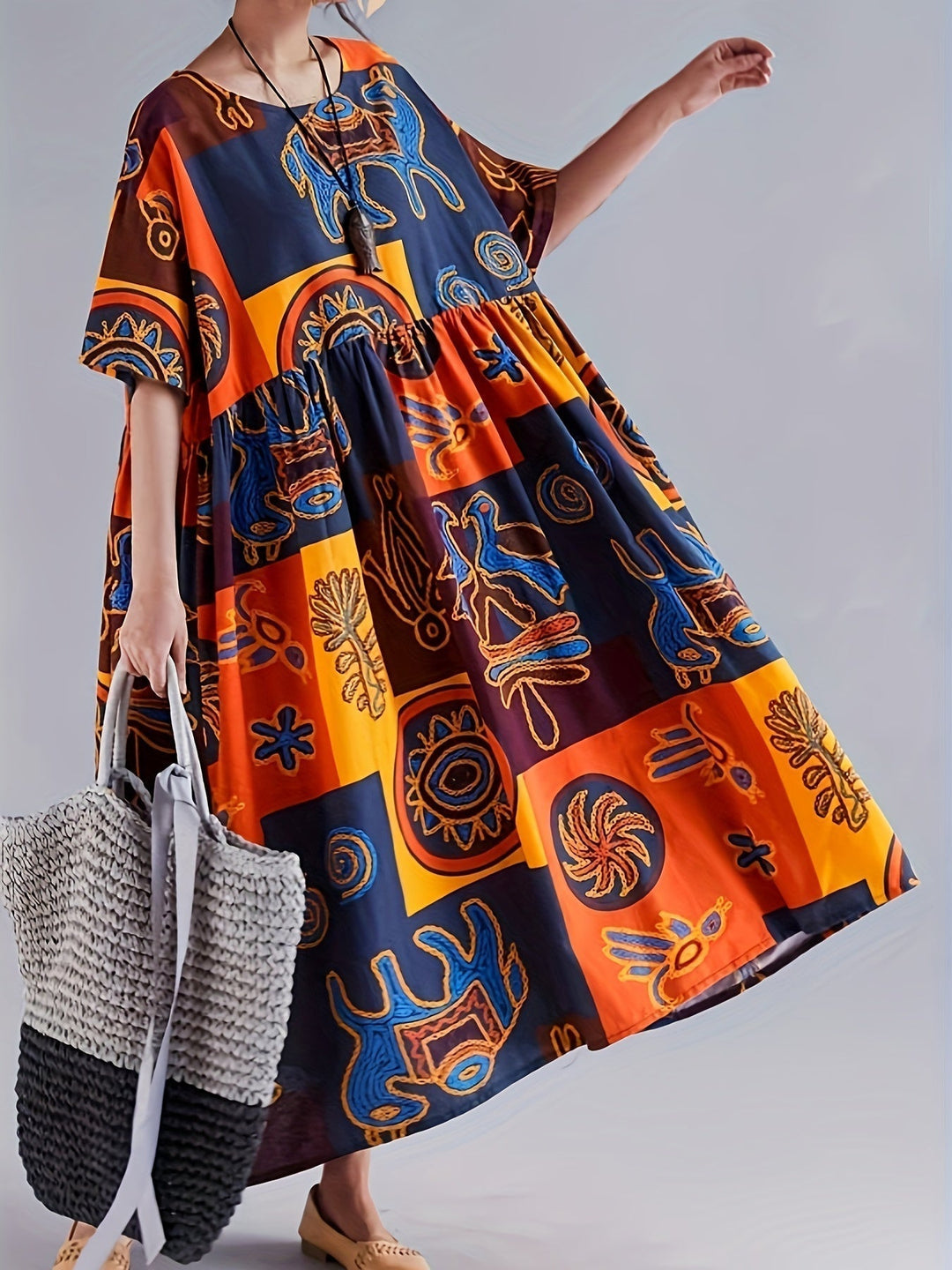 Rosie | Plus Size Pop Art Dress