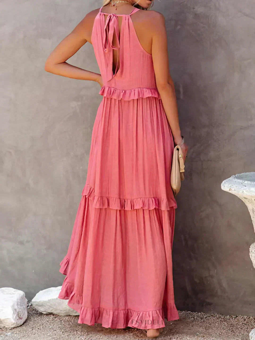 Landry - Ärmelloses Kleid mit stilvollen Rüschen