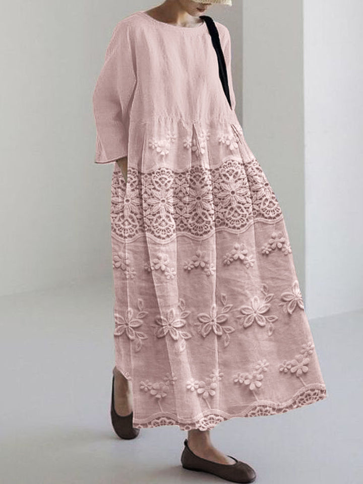 MAYLORA - Spitzenmuster Kleid