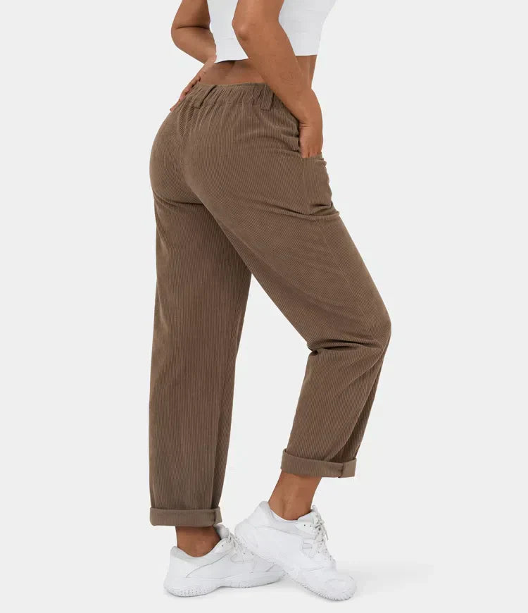MAYLORA – Figurbetonte Relaxhose mit weitem Bein