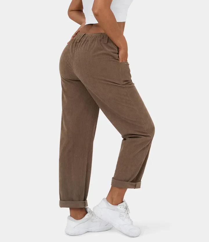 MAYLORA – Figurbetonte Relaxhose mit weitem Bein