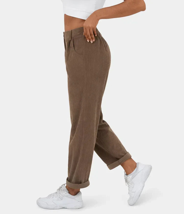 MAYLORA – Figurbetonte Relaxhose mit weitem Bein