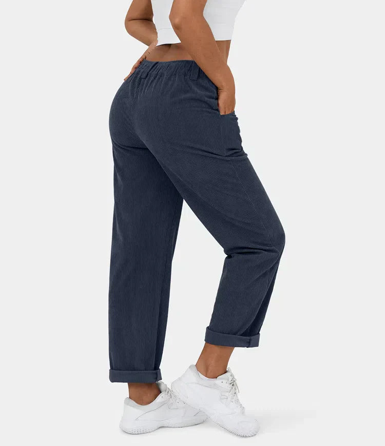 MAYLORA – Figurbetonte Relaxhose mit weitem Bein