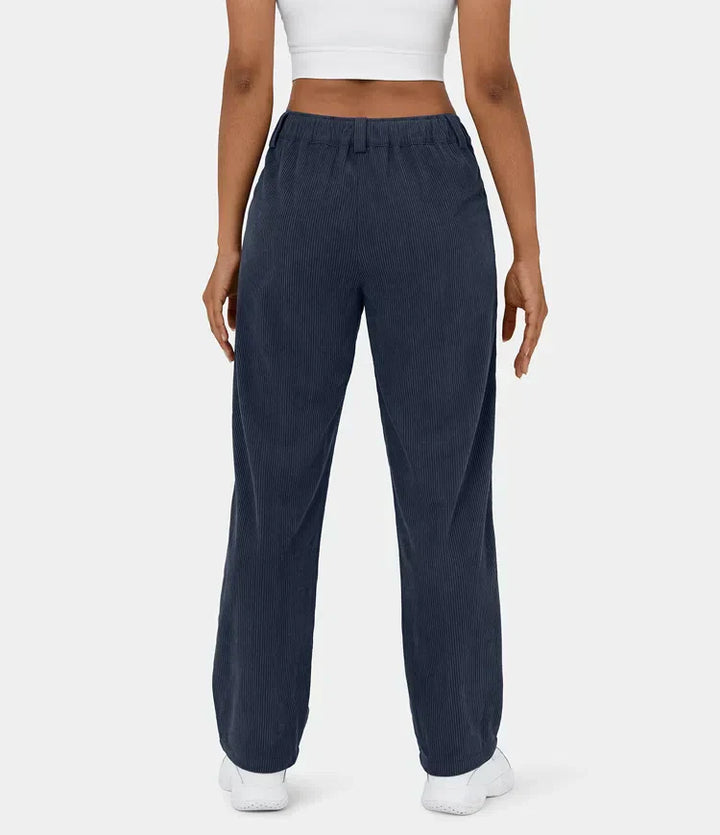 MAYLORA – Figurbetonte Relaxhose mit weitem Bein
