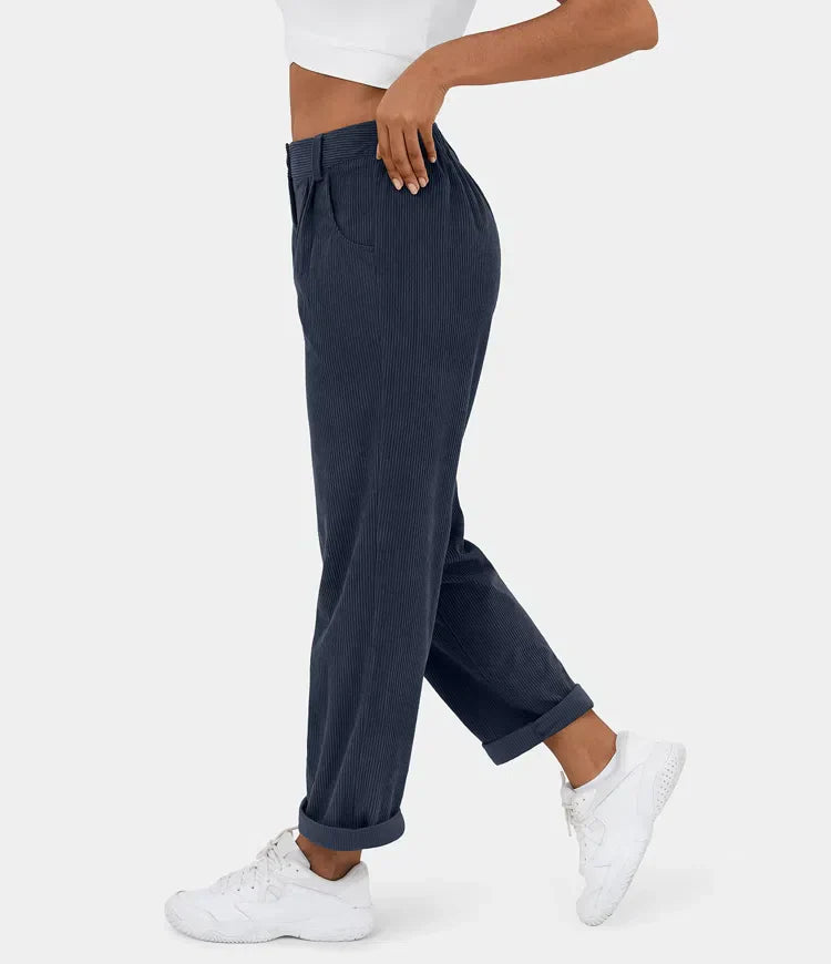 MAYLORA – Figurbetonte Relaxhose mit weitem Bein