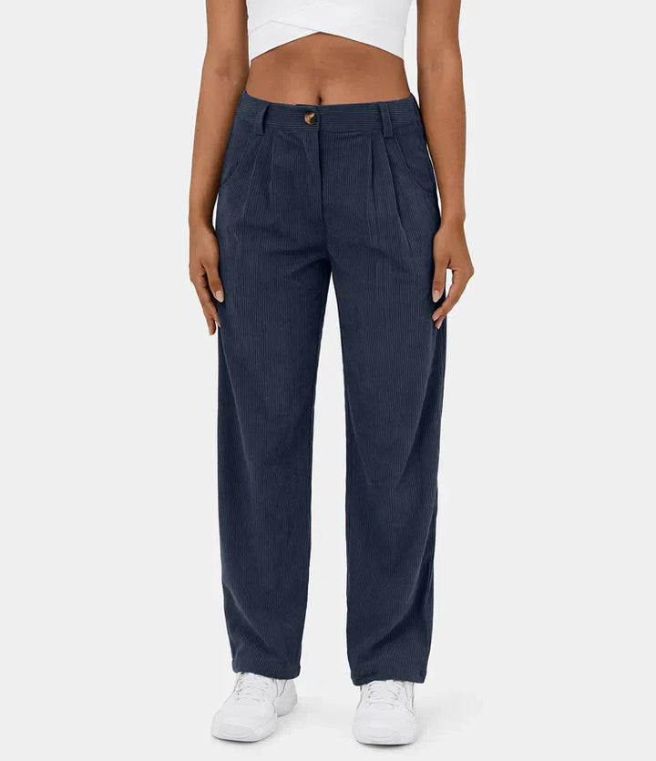 MAYLORA – Figurbetonte Relaxhose mit weitem Bein
