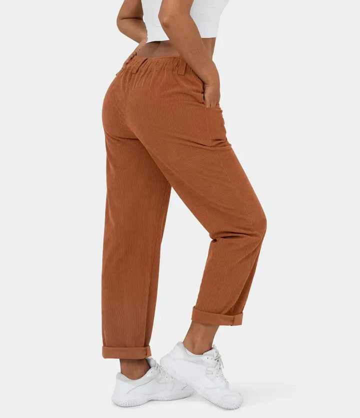 MAYLORA – Figurbetonte Relaxhose mit weitem Bein