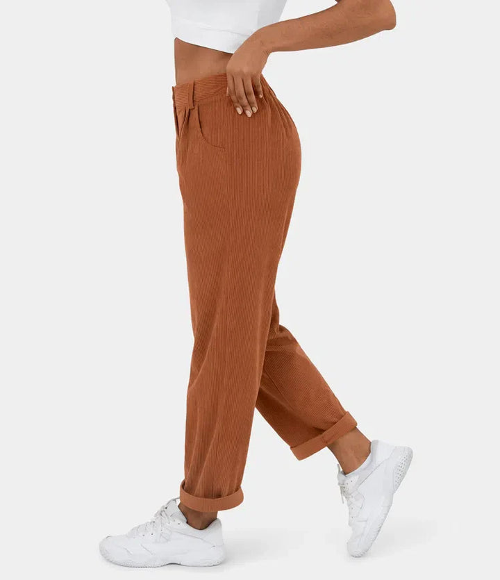 MAYLORA – Figurbetonte Relaxhose mit weitem Bein
