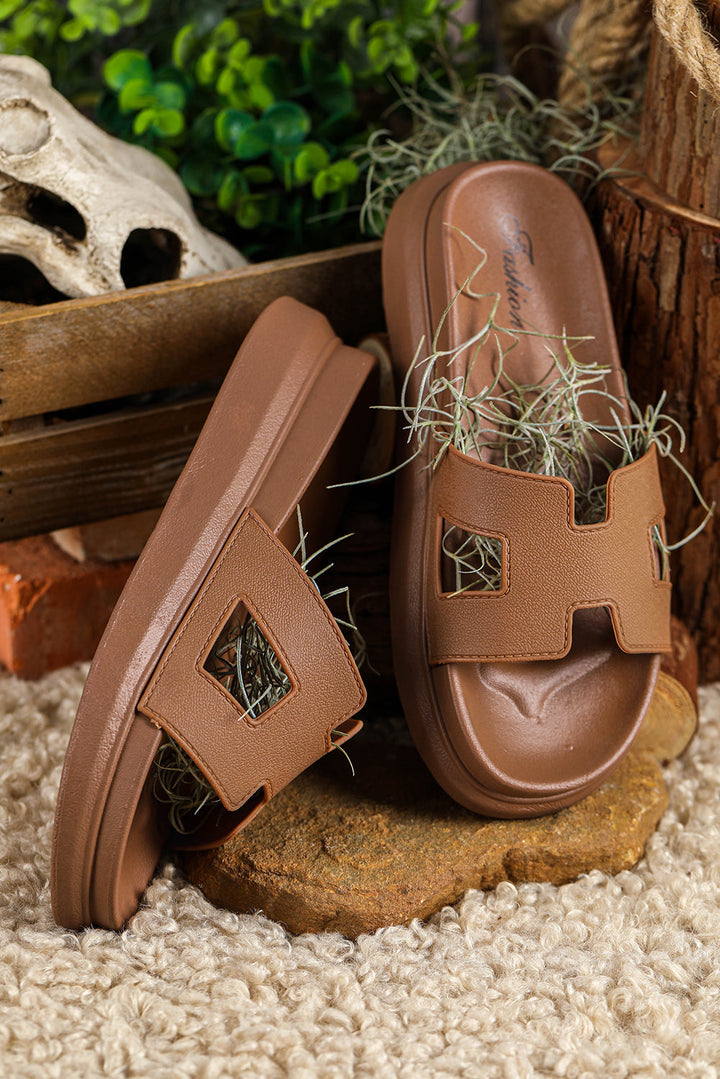 Nandine | Damen Design-Blocksandalen