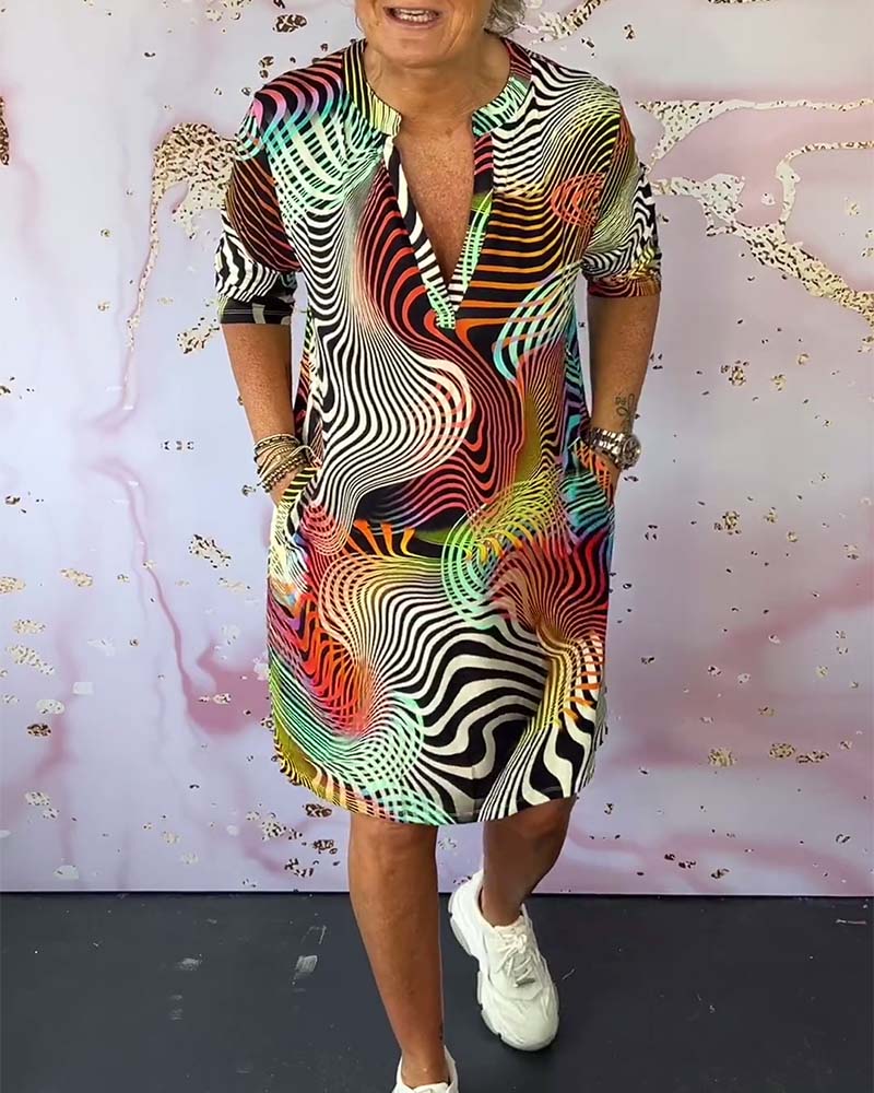 MAYLORA™ | T-Shirt Kleid mit faszinierender Illusion