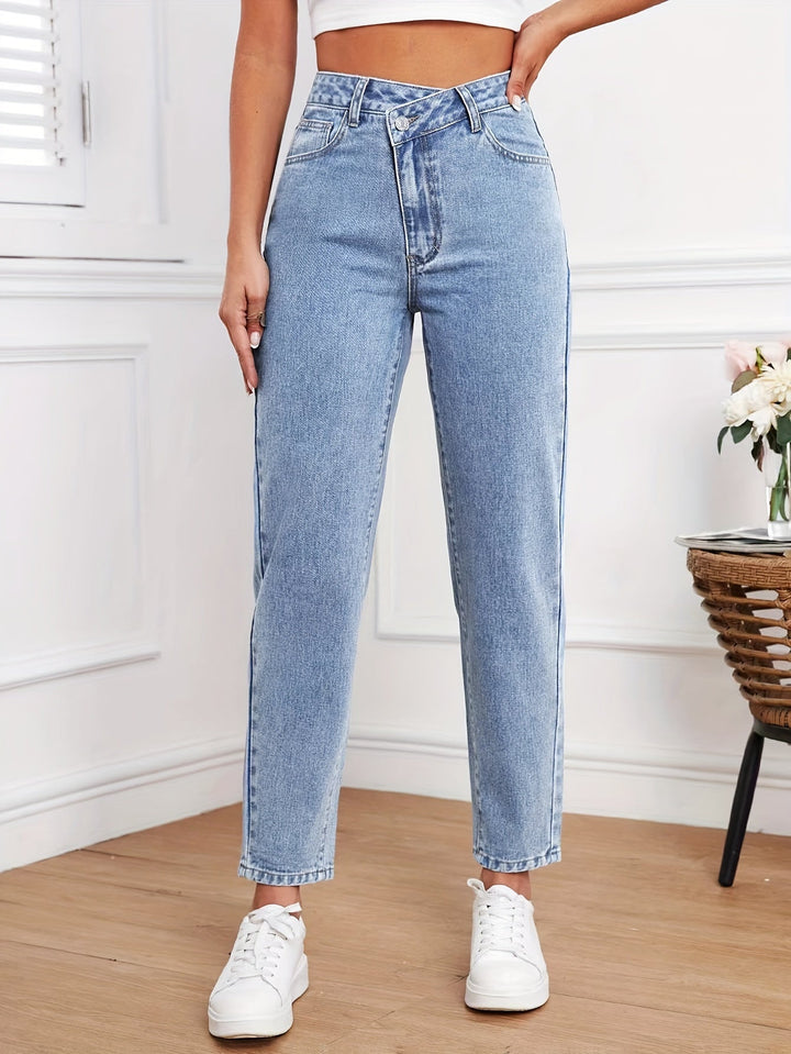 MAYLORA - Trendy High-Waisted Jeans