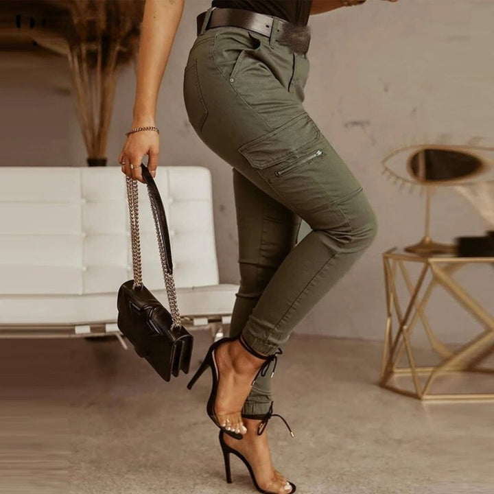 MAYLORA - Trendige Damen-Cargojeans